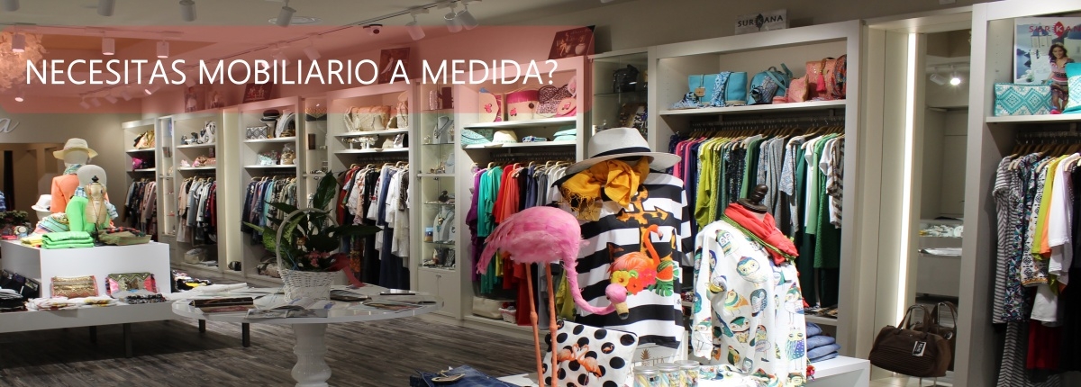Mobiliario tienda moda